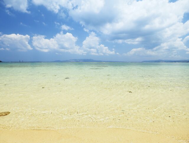 ダイヤモンドビーチ　透明度