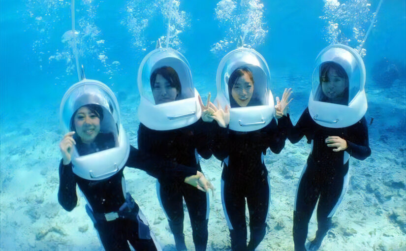 シーウォーク　女性　4人