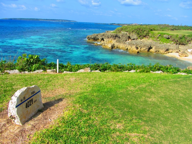 ゴルフ場　エメラルドコーストゴルフリンクス　沖縄