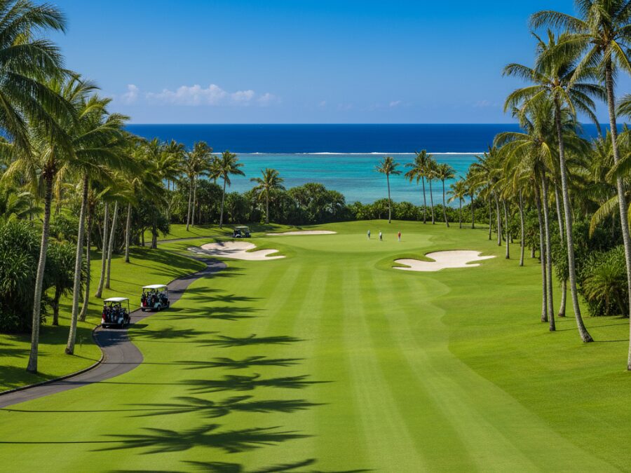 沖縄　ゴルフ場