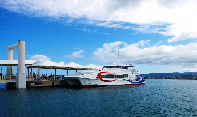 竹富島　フェリー