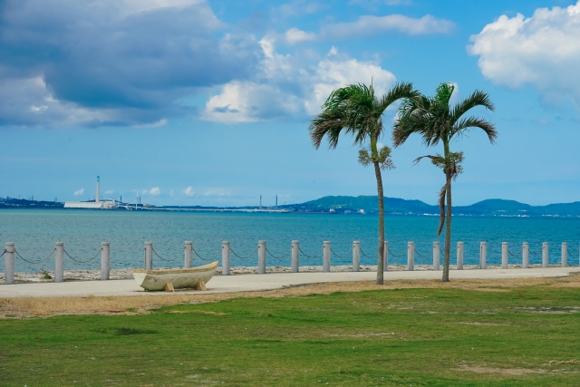 あやはし海中道路ビーチ　ドライブ