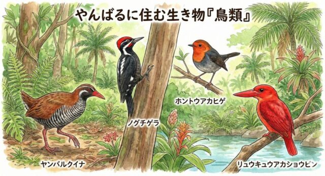 やんばるに住む生き物