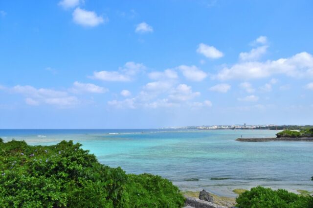 北谷町　海　砂浜ビーチ