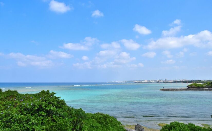 北谷町　海　砂浜ビーチ