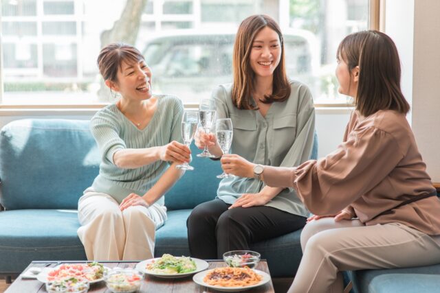 女子旅 食事