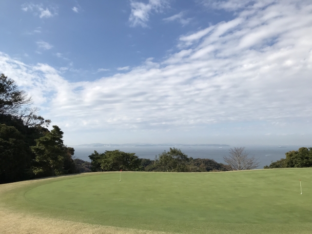 公園高爾夫 海景