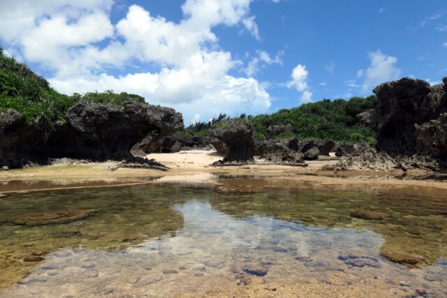 裏真栄田ビーチ