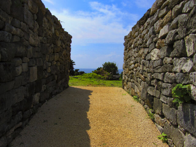 具志川城跡 久米島