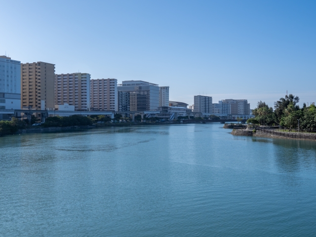 安里川　沖縄　川